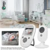 Camera da 2,4 pollici wireless interscom per la temperatura della fotocamera per bambino babysitter babysitter