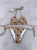 Dela att vara partner mode bikini designer simma kvinnor baddräkter bikini set multicolors sommartid strand baddräkter vind badkläder s-xl kvinnor badkläder