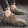 Sapatos casuais marca homens Oxford British Style Leisure Suede Business Dress Formal Flats Male de alta qualidade Oxfords