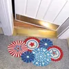 Carpets Independence Day Tapes de porte de porte Home Mat de porte intérieure Front de tapis extérieur pour le porche extérieur ACCESSOR