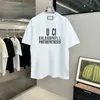 Herren T-Shirts Designer T-Shirt-Baumwollrunde Hals Druck Schnell trocknend Anti-Falten-Männer Frühling Sommer hoher loser Trend Kurzarm männliche Kleidung CXD2404221-12