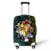 Accessoires 1832 Zoll Game Crash Bandicoot Travel Gepäck Koffer Cover Trolley Bag Protective Cover Jungen Mädchen Elastic Koffer Abdeckung