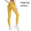 LL 2024 Pantalons de yoga shorts Pantalons recadrés LU Align Leggings Femmes Shorts Suit Cropped Xercise Fitness Wear Girls Running Gym Slim Fit Pant