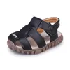 Sandalias 2020 Sandalias de playa para niños para niños Nuevos zapatos de bebé Summer Baby Baby Infusión Suave Botthip sin deslizamiento Cerrado Sabias Sandalias para niños 240419