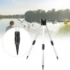 Accessories Portable Aluminum Alloy Telescopic Fishing Tripod Bracket Rod Stand Sea Bracket Multifunctional Telescopic Rod Brack Holder