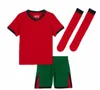 2024 Ronaldo fãs Jerseys de futebol Home Away 24 25 Danilo Portugal Bruno Fernandes Joao Felix Ruben R.Leao Men Soga de Futebol Infantil