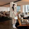 2024 New Thin Pleated Outdoor Casual Workplace Suit Horse Jacket Double Spring and Summer Womens Less Color Sexy Elastic Sheath Skirt