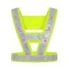 Lights Highvisibility LED Luminous Ves Reflective Harness for Night Running and Cycling Safety Warning Light USB Rechargeable Vest