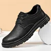 Scarpe casual maschile in pelle vera in pelle retrò stilista oxford leisure walk maschio business sneaker