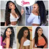 Kinky Curly Ponytail Human Hair 1032 Inches Machine Made Drawstring Brasilianska Remy Natural Color 240419