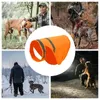 Vestuário de vestuário para cães Deflexo Colete de alta visibilidade Segurança laranja brilhante suprimentos de animais de estimação para caçar treinamento para caminhadas ao ar livre