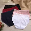 Women's Panties Lace Transparent Underwear Cotton Panty Sexy Female Underpants Plus Size Intimates Women Lingerie S-XXXL