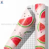 Autocollants de fenêtre xfx Transfert de fruits infuchis dans un drap de sublimation de motif préimprimé de 12 "x12"