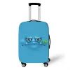 Accessories Funny Expression Luggage Cover Travel Elastic Dust Cover Protective Cover 1832 Inches Luggage Case Suitcase Cover