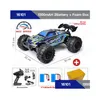 Electric/RC Car Zwn 1 16 70km/H أو 50km/H 4WD RC مع LED التحكم عن بُعد شاحنة وحش عالي السرعة للأطفال مقابل WLTOYS 144001 TOYS DHPES