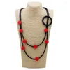 Colliers pendants Bohème Style ethnique Collier coloré Fomes Fashion Luxury Design Rubber Bijoux Costumes ACCESSOIRES