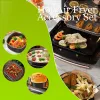 Fryers Philips/Gowiseusa/Cozyna/Cosori/Ninjia의 경우 7 인치/8 인치 액세서리 및 모든 Air Fryers 3.7qt ~ 5.8qt