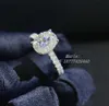 Горячие продажи Moissanite Jewelry Custom Diamond Ring S и настоящие золотые обручальные кольца для женщин