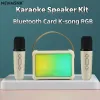 Sprekers Mini Home KTV Karaoke Machine Portable Bluetooth 5.0 PA -luidsprekersysteem met 12 Wireless Microfoons Home Family Singing For Kid