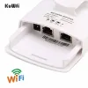 Routrar kuwfi utomhus wifi repeater wifi extender 300 mbps 2,4 GHz trådlös åtkomstpunkt wedearea waterproof wifi förstärkare wifi router