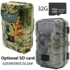 Telecamere 1080p Camera da caccia Vision Night Vision Trail Camera esterna INFRARITO AFFRARED Phototrap Detector di animali selvatici