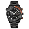 Junyu w pełni automatyczny ruch zegarek męski Waterproof Watch Multi Funkcjonalny czas zegarek Mens Counter Business Sports Edition