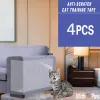 Scratcherów Chroń sofy kotów kota trwałe meble do skrobacy na kanapa przeciw dla saptowych podkładki do sofy dla kota 4PCS/partia