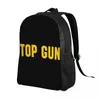 حقيبة الظهر Maverick Top Gun Men Men Women Fashion Bookbag for College School Student Bag