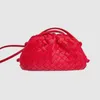 Modische Umhängetaschen Mini Designer Frauen Bag Beutel gewebt Mini Vintage Leder Handtasche Hochwertige Kupplungsbag Klassiker sogar Crossbody -Tasche für Frau XB159 B4