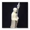 Decorative Figurines White Ksitigarbha Buddha Sculpture Ornament Resin Carved Figure Of Home Living Room Feng Shui Statue Gift