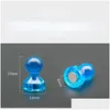 Decorative Objects Figurines 24/48Pcs Push Pin Office Strong Diy Magnets Thumbtack Fridge Whiteboard Neodymium Cones Magnetic Tool Dhiud