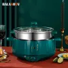 Multicookers Electric Multicooker Rice Cooker Multifunktionell stekning Flat Pan Nonstick Cookware Multi Hotpot Soppa Matlagning Kök Apparater