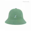Ball Caps 2024 Kangaroo Kangol Fisherman Hat Sun Hat Sunscreen Embroidery Towel Material 3 Sizes 13 Colors Japanese Ins Super Fire Hat AA 220312 8573