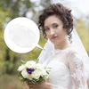 Bridal Veils Wedding Veil With Comb Short Fingertip Length For