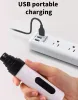 Clippers Electric Dog Nail Clippers Grinders Oplaadbare USB -oplaad Pet Stille Cat Paws Nail Grooming Trimmer Tools