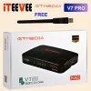 Empfänger 1PC GTMedia V7 Pro Combo DVBT2/S2 Satellite Receiver (USB WiFi) Susport H.265 Powervu Biss Key CCAM Newam YouTube 1080p Full HD