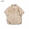 القمصان غير الرسمية للرجال رسومات مختلطة 1017 9SM قميص 2024 الرجال نساء 1 1 -قميص كبير الحجم الكبير غير المبطن بلوزة Zip -Up Zip -Up yolq