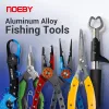 Accessories Noeby Fishing Grip Pliers Various Models Fish Hook Controller Aluminium Alloy Fish Lip Grip with Retention Rope Fishing Tackle