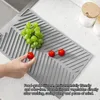 Tapetes de mesa pia tapete anti -deslizamento resistente a panor