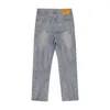 Designer maschi jeans hombre pantaloni uomini donne marcati pantaloni di lusso in denim pantaloni di alta qualità per pantaloni da donna modello di zucca full senim lavati i pantaloni dritti