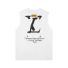 Designer T-Shirts Mens Luxury Shirts Womens Round Neck Sleeveless Casual Designers Letter Print T Shirt Polos Hip Hop Summer Clothes Tees Unisex tshirt