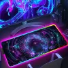 Pads RGB Mouse Pad XXL FATE Grand Order Backbelit Mat Backlight Mousepad Anime PC Accessories Gamer Keyboard Desk Protector Stora Mause