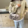 Sacs à bandoulière en tissu de la gauche pour femmes 2024 Corée de Fi Lady Travel Femelle Femelle Shopper Shop Tote Bag Y1M4 #