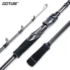 Acessórios Goture ninja haste telescópica de pesca 1,8m 2,1m 24t Ação de fibra de carbono haste de giro rápido m haste de atração de energia 725g Tackle de viagem