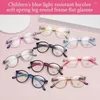 Lunettes de soleil Blue Ray Blocking Kids Anti-Blue Lumières Lumières Ultralight Protection des yeux