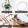 JSDUN Top Brand Luxury 50 Meter Waterproof Sapphire Lens Mechanical Watch for Women Design Diamond Simple Gifts Beaut 240419