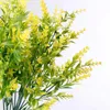 Faux Floral Greenery 10 حزم زهور مزيفة لافندر الاصطناعية فو الزهور الأرجواني للمنزل حديقة الزفاف فناء الجدول الداخلي ديكور في الهواء الطلق T240422