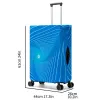 Accessoires Couvercle de protection des bagages élastiques à haute teneur en Jeemns pour une valise de valise de 2035 pouces 3D Sac de rangement à poussière Protector Improtector