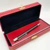 Pens Lan Ct Fine Pole Ballpoint Pen Pen classico Brand Luxury Resin Business Office Writing Regalo Top Regal