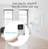 Kontrollera den nya smarta dörrklockan med låg effekt trådlös Video Doorbell Intercom Mobiltelefonövervakning WiFi Doorbell Ding Dong Set